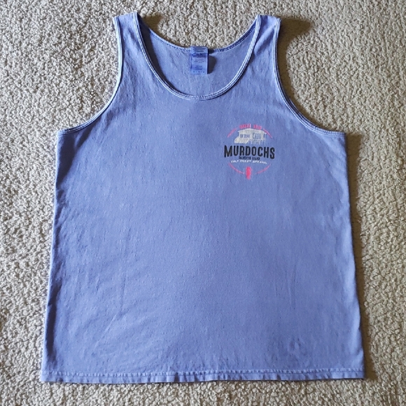 Gildan Murdoch's Galveston Island TX Sleeveless Muscle Tank Top - Picture 3 of 9